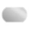 Зеркало LED 090 design 100x60 с подсветкой с антизапотеванием овальное KN-LU-LED090*100-d-Os