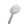 Лейка душевая круглая 3-функциональная d120мм, хром, блистер LM0713C
