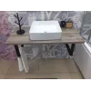 Столешница 28мм 500х600 Дуб амарон Bergerplast
