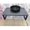 Столешница 28мм 500х800 Муссон пепельный Bergerplast