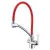 Смеситель для кухни с подключением к фильтру с питьевой водой Comfort LM3070C-Red Lemark