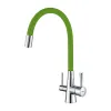 Смеситель для кухни с подключением к фильтру с питьевой водой Comfort LM3075C-Green Lemark