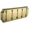 Панель пластик с 5 круглыми крючками HERMITAGE HRM-690-Bronze Elghansa