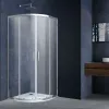 Душевой уголок Alpha VSQ-3AL800CL, 800*800, хром, стекло прозрачное Vincea