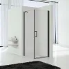 Душевой уголок Orta VSR-1O9090CLB, 900*900, черный, стекло прозрачное Vincea