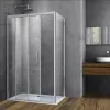 Душевой уголок Soft VSR-3SO9011CL, 1100*900, хром, стекло прозрачное Vincea