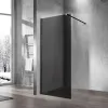 Душевая перегородка Walk-In VSW-1H900CGB, 900*2000, черный матовый, стекло тонированное Vincea