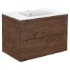 База под раковину Norma 800 подвесная, 2 выкатных ящика soft close, R.Wood VMC-2N800RW Vincea