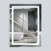 Зеркало LED 600x800 c сенсорным выключателем и диммером VLM-2L600 Vincea