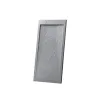 Поддон для душа из искусственного камня VST-4SRL9012G, 900*1200*25, серый Vincea