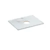 Столешница STONE из керамогранита Aura 60x45x2 светло-серый сатиновый 63857 Cersanit