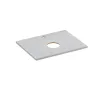 Столешница STONE из керамогранита Balance 60x45x2 серый матовый 64185 Cersanit