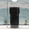 Раковина отдельностоящая прозрачная Kristall AT2701Onyx Abber