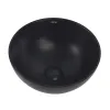 Раковина накладная Bequem AC2106MB черная матовая Abber