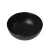 Раковина накладная Bequem AC2105MB черная матовая Abber