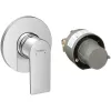 Смеситель для душа  (внешняя и скрытая часть) Rebris E 72658000 HANSGROHE