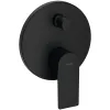 Смеситель для ванны  (внешняя часть) матовый черный Rebris E 72468670 HANSGROHE