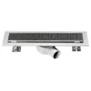 Душевой лоток 80 см, матовый черный SAY OPTIMA 601.80.B.M.S.BLOK Vincea