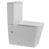Унитаз-компакт Rechteck AC1210 белый, безободковый Abber