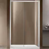 Душевая дверь Garda 1200х1950 хром, прозрачная  VDS-1G120CL Vincea