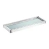 Полка стеклянная Westen AA1759 хром Abber