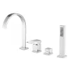 Смеситель на борт ванны Wasserfal AF8613 Abber