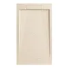 Душевой поддон из искусственного камня 90х120, бежевый  VST-4SRL9012C Vincea
