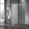Душевая перегородка Walk-In VSW-1H60CLG, 60х200, матовый золотой, стекло прозрачное Vincea