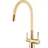 Смеситель для кухни Comfort LM3075G-Beige Lemark