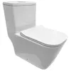 Унитаз-моноблок безободковый Pro MONO  с сиденьем микролифт MO-8706 Triton