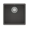 Кухонная мойка SINARA 440-U 9910071 серый шелк Lemark