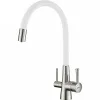 Смеситель для кухни Comfort LM3075BN-White Lemark