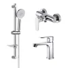 Комплект смесителей Оберон AQ1231CR Aquatek