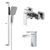 Комплект смесителей Либра AQ1631CR Aquatek