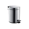 Корзина для мусора с педалью, 5л  AQ4991CR Aquatek