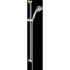 Душевой набор 100 3jet со штангой 90 см, хром/золото Raindance Classic 27841090  HANSGROHE