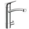 Кухонный смеситель, однорычажный, с запорным вентилем Logis 71834000  HANSGROHE