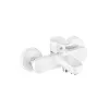 Смеситель для ванны/душа PURE EASY однорычажный /22,5х15х10,5/(белый/хром) 376819165 Kludi