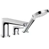 Смеситель на край ванны, на 3 отверстия (нужна СЧ 13439180) Talis E 71731000  HANSGROHE