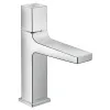 Смеситель для раковины 110, с рукояткой Select, со сливным клапаном Push-Open Metropol 32571000 HAN