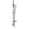 Гарнитур душевой 800 мм с мыльницей и лейкой MB-100-Chrome SB-91S  Elghansa