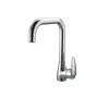 Смеситель для кухни с высоким поворотным изливом, хром LM3305C Lemark