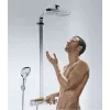 Душ сист Raindance Select E 300 2jet Showerpipe д/душа хром/бел НANSGROHE 27126400
