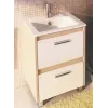 Тумба-умывальник Тулуза-60 сосна лоредо (раковина COMFORTY 60E) 855*610*470