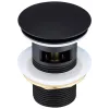 Донный клапан с переливом WBT-122-Bblack