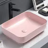 Накладная раковина T-Y9378MP розовая матовая 00-00007637 COMFORTY