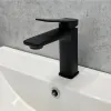 Смеситель для раковины картридж 35 мм черный матовый FC071A-CMT Comforty