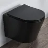 Унитаз подвесной COMFORTY 105MB безободковый сид дюр softclose тонкое быстр чёрный матовый