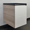 Тумба подвесная Таллин-40 Белый/Дуб натуральный 00-00009968 Comforty