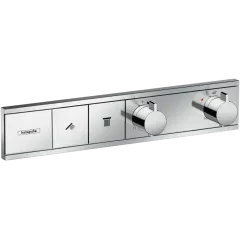 Термостат RainSelect для 2 потр., хром, HG 15380000